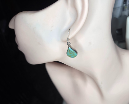 Vtg bezel set green - vtg, turquoise