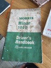 morris minor 1000 driver's