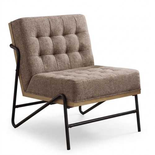 Mocha brown linen - brown,