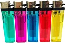 DISPOSABLE LIGHTERS x 5
