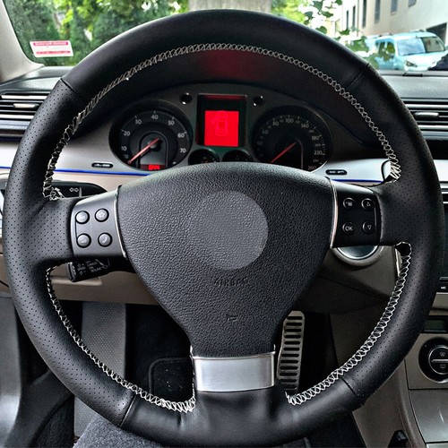 Perforated leather steering - perforated,