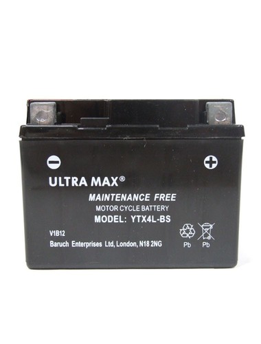 Ultramax battery 12v 3ah ttx4l - 3ah,