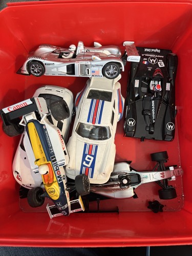 Large lot scalextric - lot, all