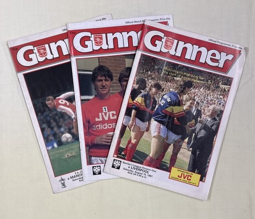 Arsenal match day programmes - match,