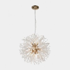 Modern Sputnik Chandelier Fireworks Pendant Light Crystal Ceiling Light 16-Light