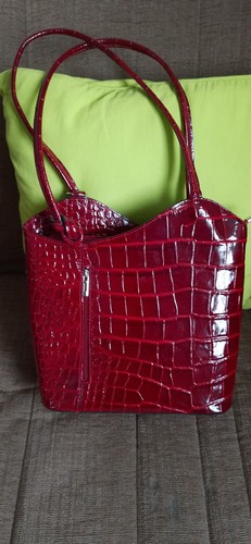 Lovely unused red patent - lovely,
