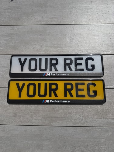 Bmw performance number plate - bmw,