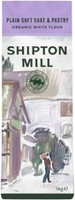 Shipton Mill Plain Soft Cake & Pastry Organic White Flour 1kg & 2X1Kg