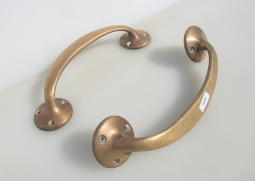 Antique bronze door handles - bronze,