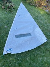 Sailing Dinghy nice clean Speed sails Jib sail Ex Merlin Rocket Boat project