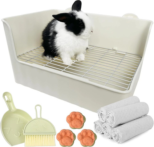 Yuoaes large rabbit litter box - rabbit,
