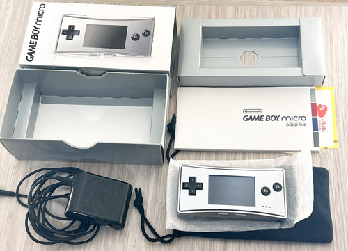 Nintendo gameboy micro silver - gameboy,