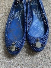 Vivienne Westwood Blue Jelly Shoes 4