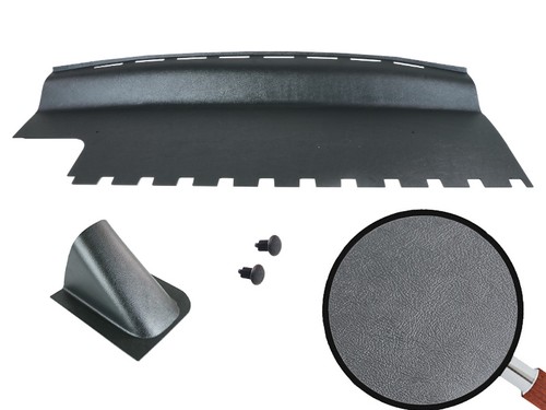 Parcel shelf with fuel filler