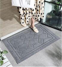 Non Slip Large Indoor Door Mat Entrance Rug Dirt Trapper Washable Barrier Mats