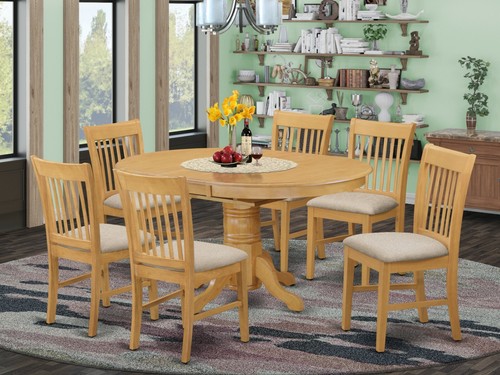 7pc oval dinette kitchen