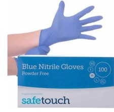 Strong blue nitrile gloves - strong,