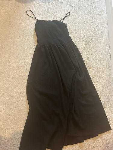 Women black midi maxi - black,