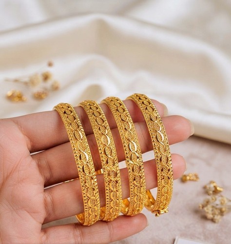 Ethnic bangles 22k gold - 22k, plated