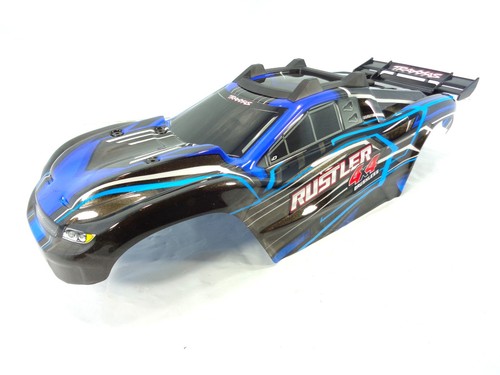 Traxxas rustler 4x4 vxl blue - 4x4,