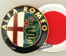 For Alfa Romeo Emblem 74mm