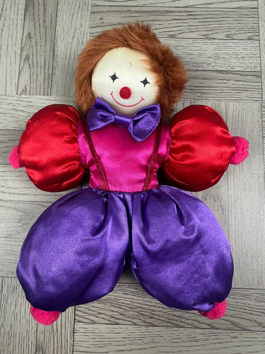 Satin clown pink - satin,