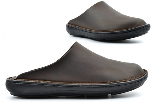 Roamers mens leather slippers - roamers,
