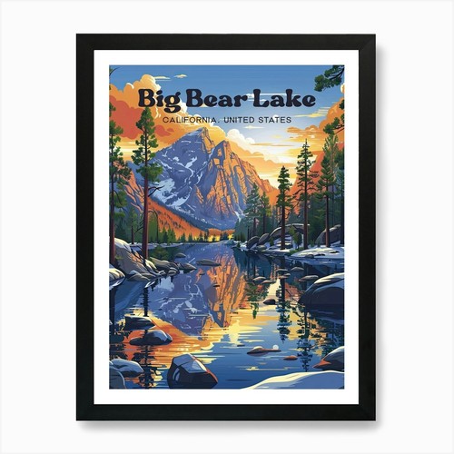 Big bear lake california - bear, ski