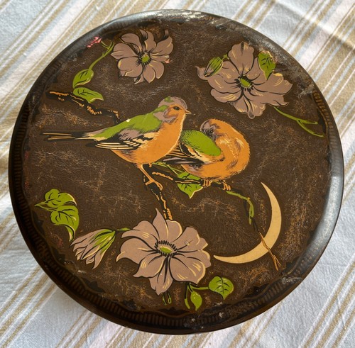 Antique biscuit tin scribbans - biscuit,