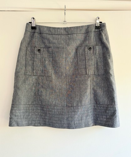 Laura ashley grey blue - grey-blue, linen