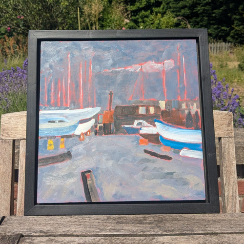 Framed nautical maritime - nautical,
