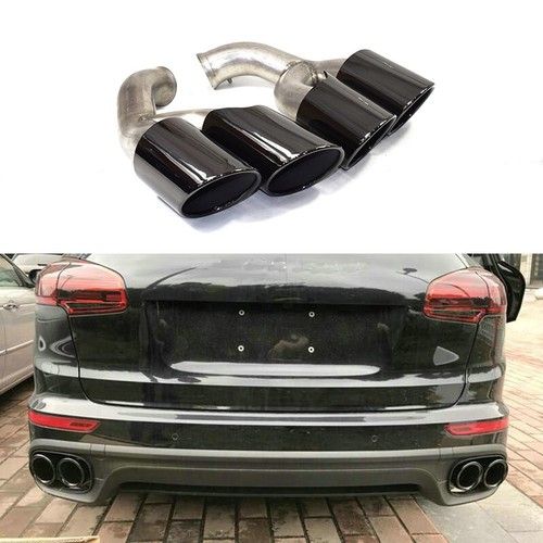 Rear quad exhaust tips - 2x,