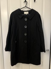 Ronit Zilkha London Classic & Versatile Black Coat Size 14 Dry Clean