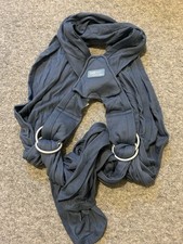 Caboo Close Baby Carrier Sling - Cotton Blend - Blue 2.3 To 14.5kg