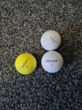 3 Golf Balls Used Good