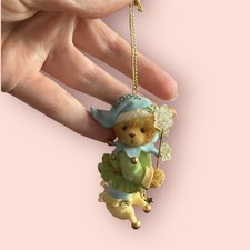 Cherished Teddies 2002 Jack Frost Hanging Ornament Figurine Enesco 104142 Boxed