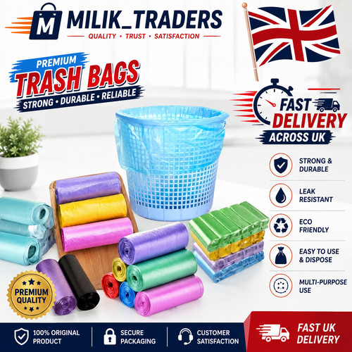 100pcs trash bags - bags, 5l