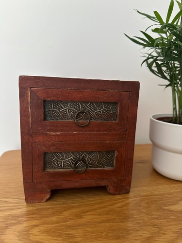 Mini wooden drawer - wooden,