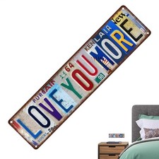 Vintage Love You More Wall