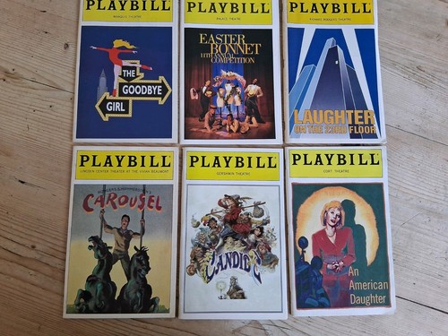 Playbill magazines from - playbill,