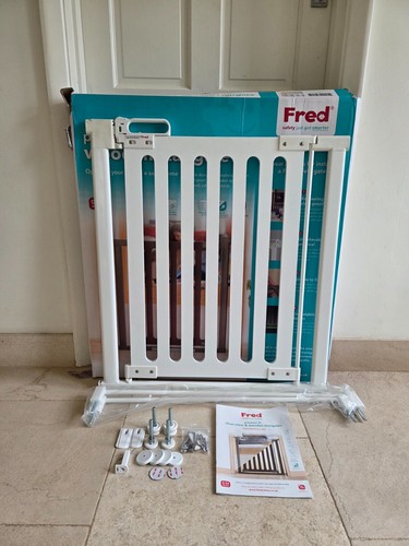 Fred white wooden - wooden, safety