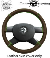 2 TONE BROWN LEATHER STEERING