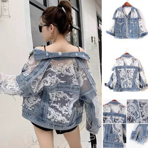 Lady floral lace - lace, jacket