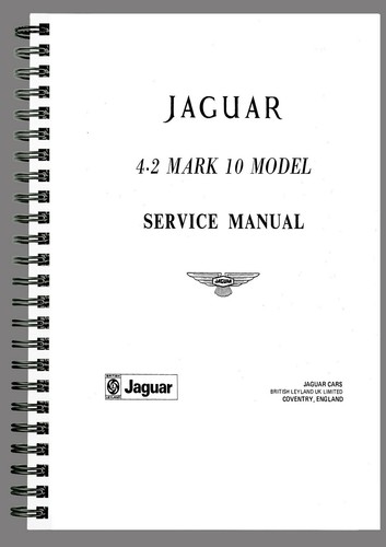 Jaguar mark 2 workshop - mark, 10