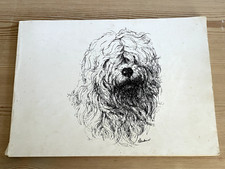 RARE TIBETAN TERRIER DOG BOOK BY MULLINER LTD ED 1977 "OUTLINE OF THE PAST"