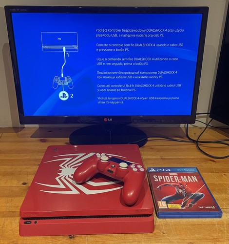 Sony ps4 spider - spider-man, 1tb