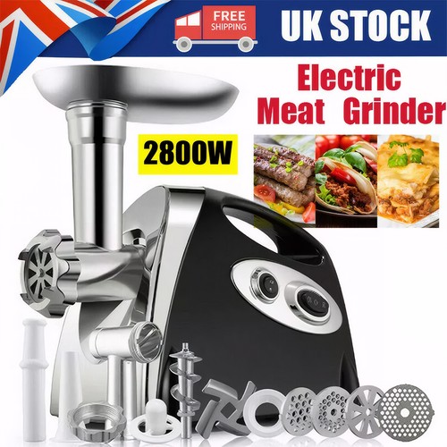 Electric meat grinder mincer - meat,