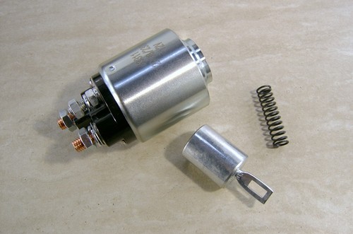 Starter motor solenoid - starter, to