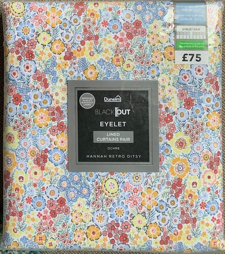 Dunelm pretty floral retro - pretty,