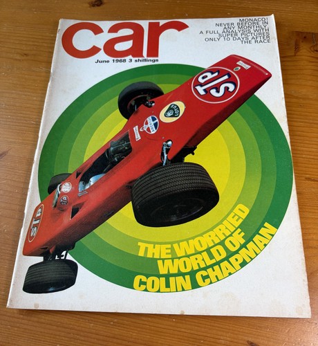 Car magazine june - 1968, lotus
